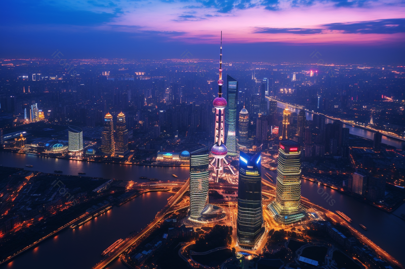 航拍智慧都市城市建筑摩天大厦,高清,摄影图,摄影图片,图片大全,摄影图免费下载